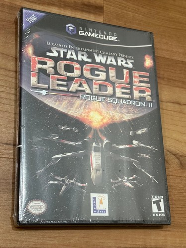 Star Wars Rogue Squadron II: Rogue Leader (2001) GameCube box