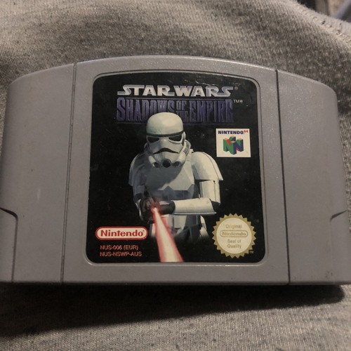 Star Wars: Shadows of the Empire (1996) Nintendo 64 box