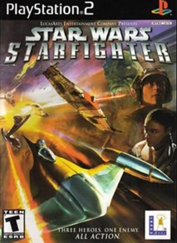 Star Wars: Starfighter (2001) PlayStation 2 box