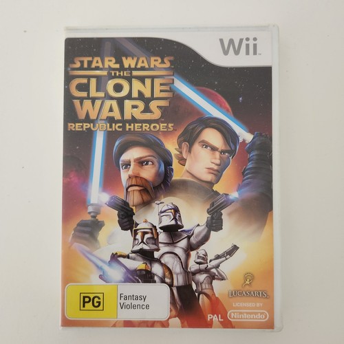 Star Wars: The Clone Wars – Republic Heroes (2009) PlayStation 3 box