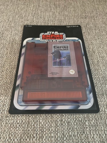 Star Wars: The Empire Strikes Back (1992) NES box