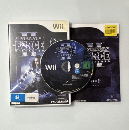 Star Wars: The Force Unleashed II (2010) Wii box