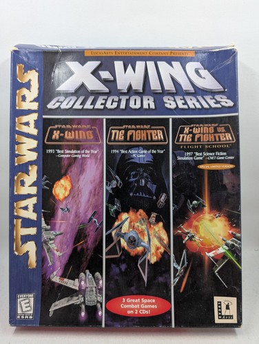 Star Wars: X-Wing (1993) DOS box