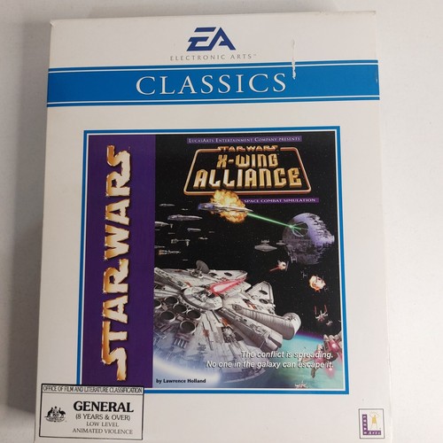 Star Wars: X-Wing Alliance (1999) DOS box