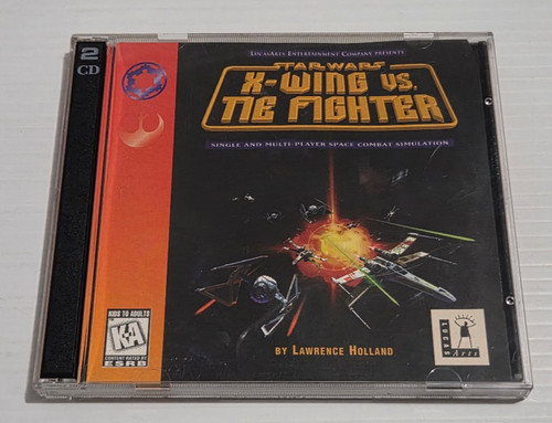 Star Wars: X-Wing vs. TIE Fighter (1997) Mac box