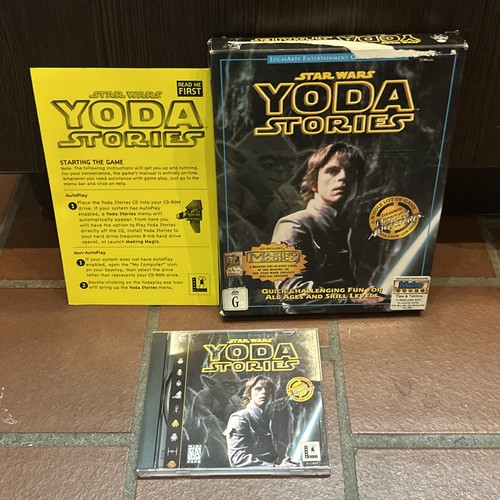 Star Wars: Yoda Stories (1997) Windows box