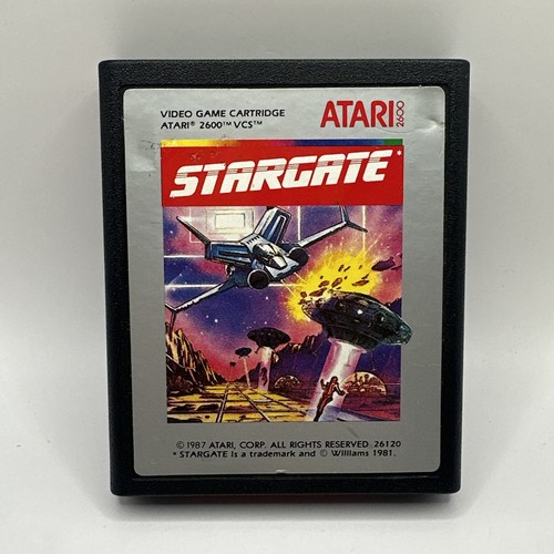 Stargate (1981) Atari 2600 box