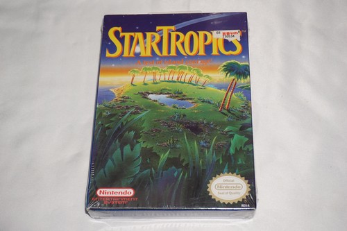 StarTropics (1990) NES box
