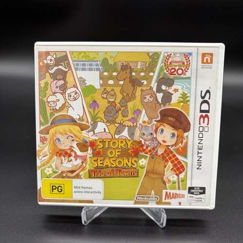 Story of Seasons: Trio of Towns (2016) Nintendo 3DS box