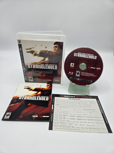 Stranglehold (2007) PlayStation 3 box