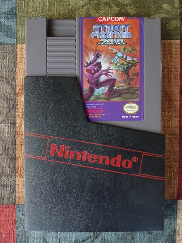 Street Fighter 2010: The Final Fight (1990) NES box