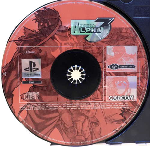Street Fighter Alpha 3 (1998) Arcade box