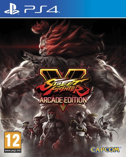 Street Fighter V (2016) PlayStation 4 box