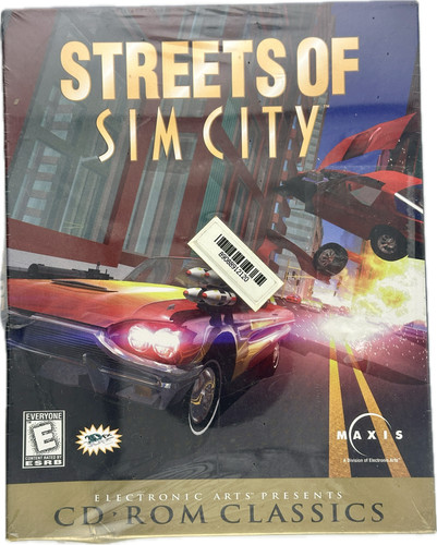 Streets of SimCity (1997) Windows box