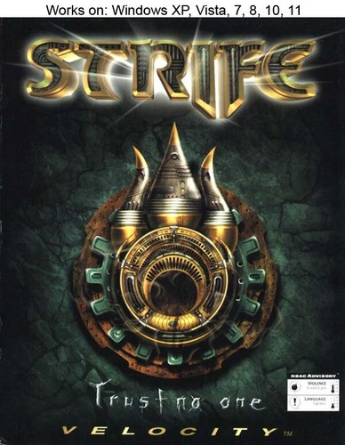 Strife (1996) Windows box