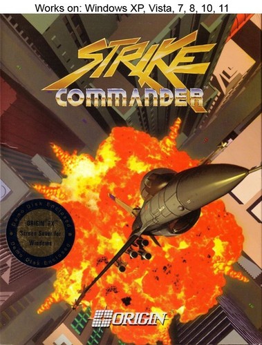 Strike Commander (1993) DOS box