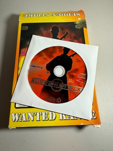 Sudden Strike (2000) Windows box
