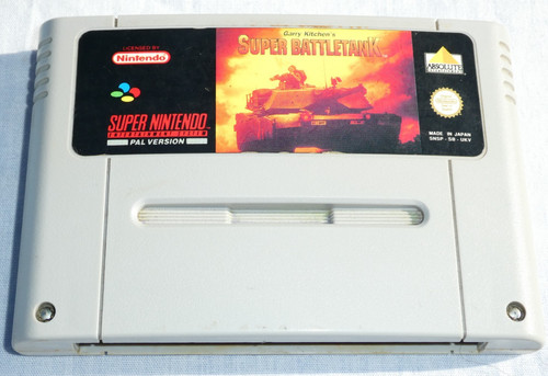 Super Battletank (1992) Mega Drive box