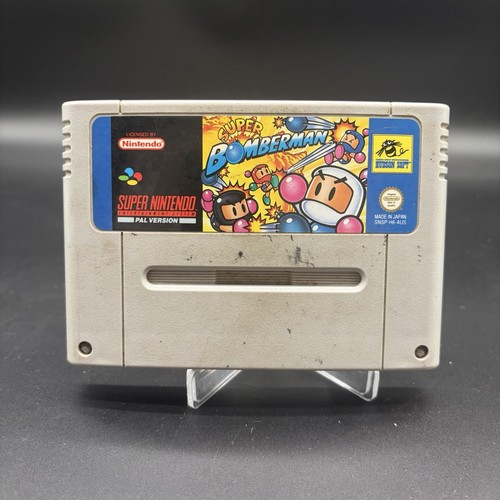 Super Bomberman (1993) SNES box
