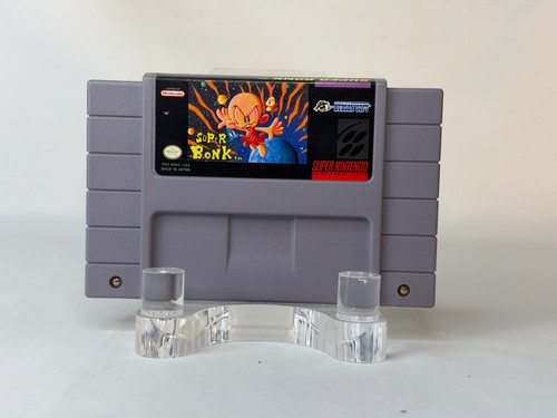 Super Bonk (1994) SNES box