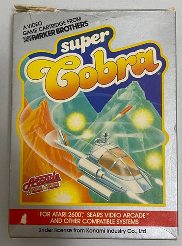 Super Cobra (1981) ColecoVision box