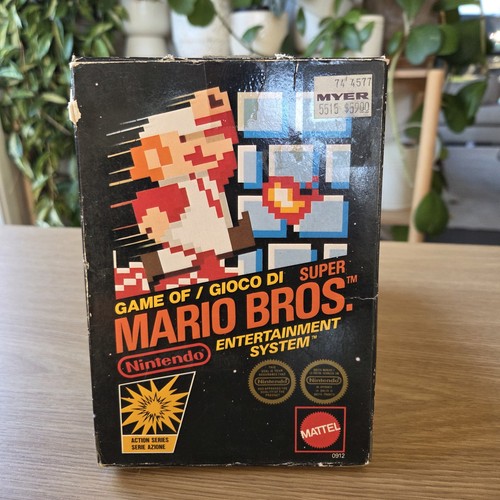 Super Mario Bros. (1985) NES box