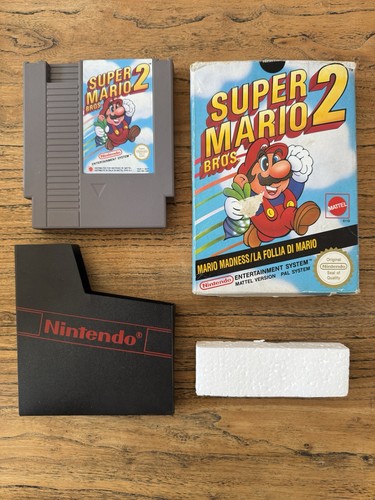 Super Mario Bros. 2 (1988) NES box