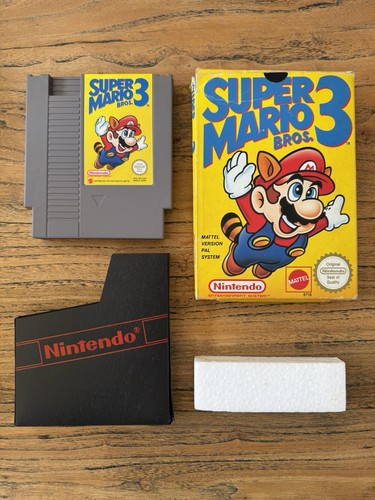 Super Mario Bros. 3 (1988) NES box