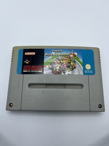 Super Mario Kart (1992) SNES box