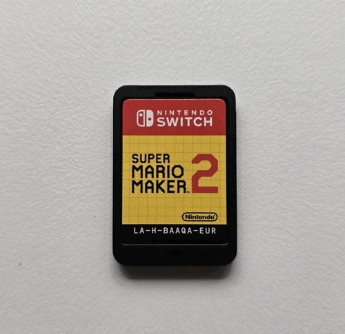 Super Mario Maker 2 (2019) Nintendo Switch box