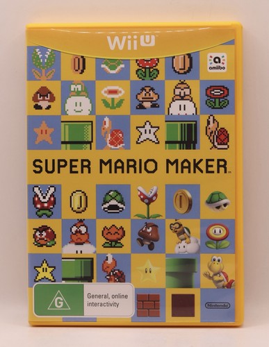 Super Mario Maker (2015) Wii U box