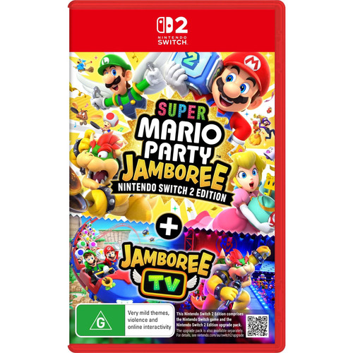 Super Mario Party Jamboree (2024) Nintendo Switch box