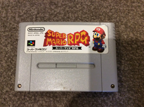 Super Mario RPG (1996) SNES box