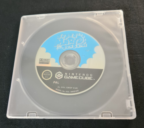 Super Mario Sunshine (2002) GameCube box