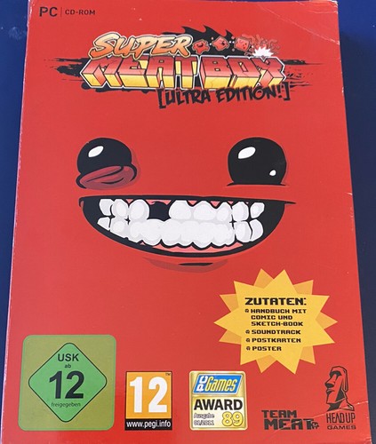 Super Meat Boy (2010) Nintendo Switch box