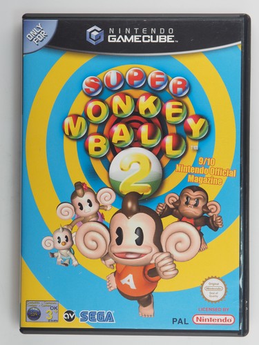 Super Monkey Ball 2 (2002) GameCube box