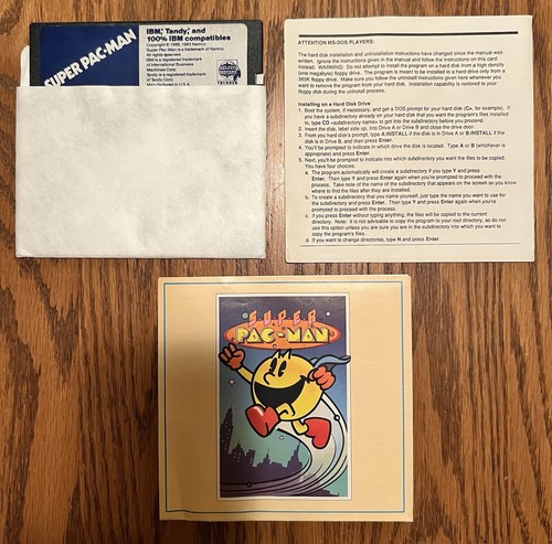 Super Pac-Man (1982) Arcade box