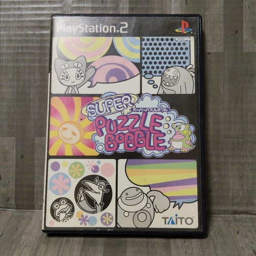 Super Puzzle Bobble (2000) PlayStation 2 box