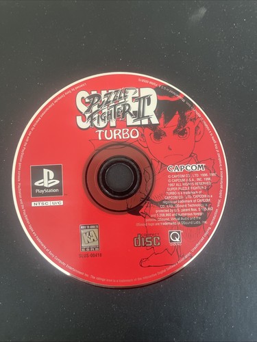 Super Puzzle Fighter II Turbo (1996) Dreamcast box