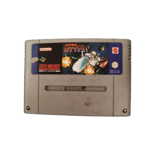 Super R-Type (1991) SNES box