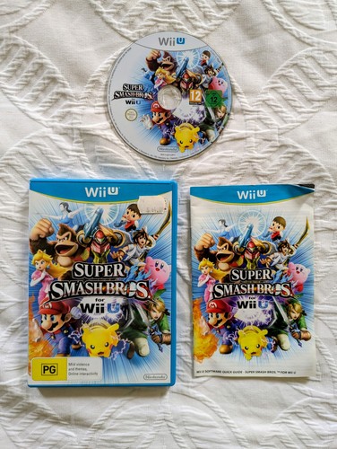 Super Smash Bros. for Nintendo 3DS and Wii U (2014) Nintendo 3DS box
