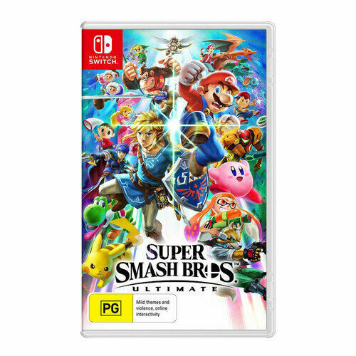 Super Smash Bros. Ultimate (2018) Nintendo Switch box