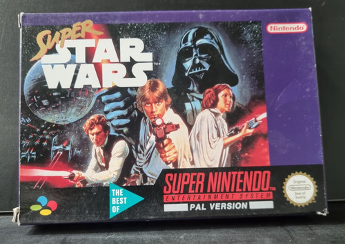 Super Star Wars (1992) SNES box