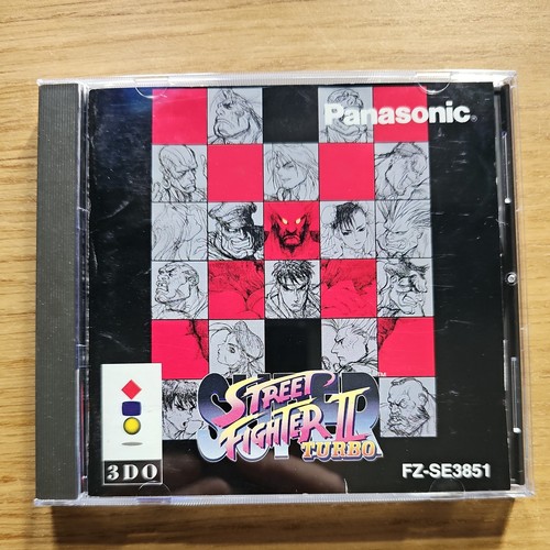 Super Street Fighter II Turbo (1994) 3DO box