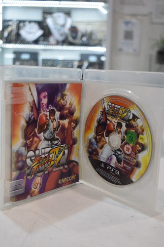 Super Street Fighter IV (2010) PlayStation 3 box