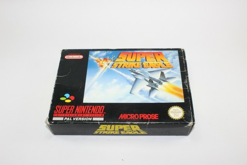 Super Strike Eagle (1993) SNES box