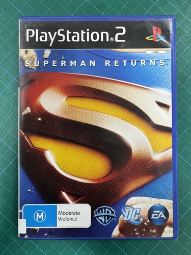Superman Returns (2006) PlayStation 2 box