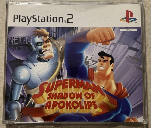 Superman: Shadow of Apokolips (2002) GameCube box