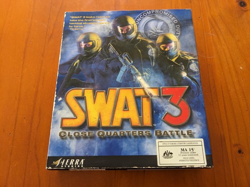 SWAT 3: Close Quarters Battle (1999) Windows box