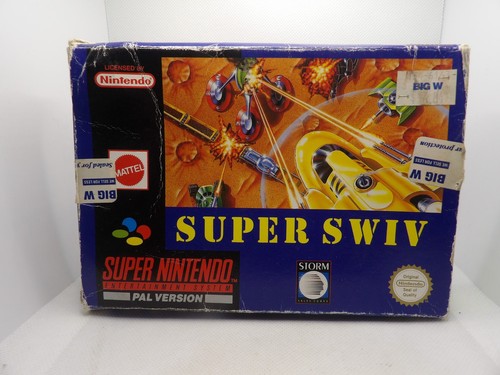SWIV (1991) Acorn Archimedes box